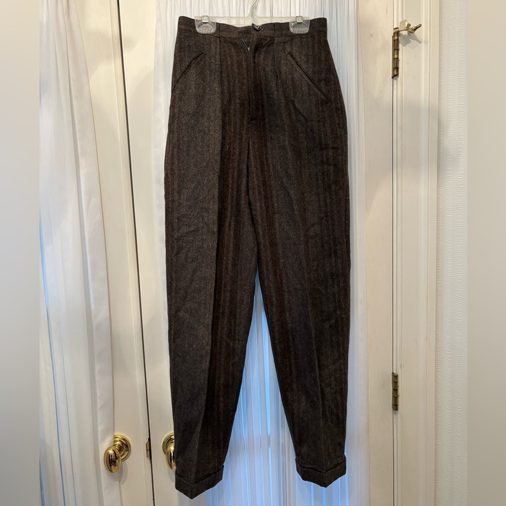 Women's Vintage Wool Pants
